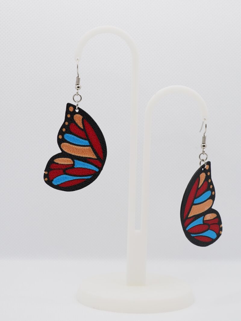 Monarch Butterfly Wing Earrings